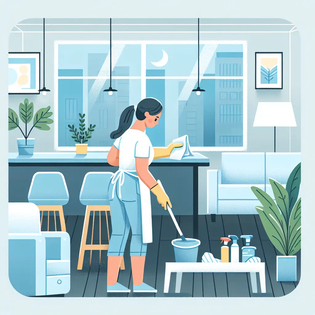 Sparkling clean kitchen