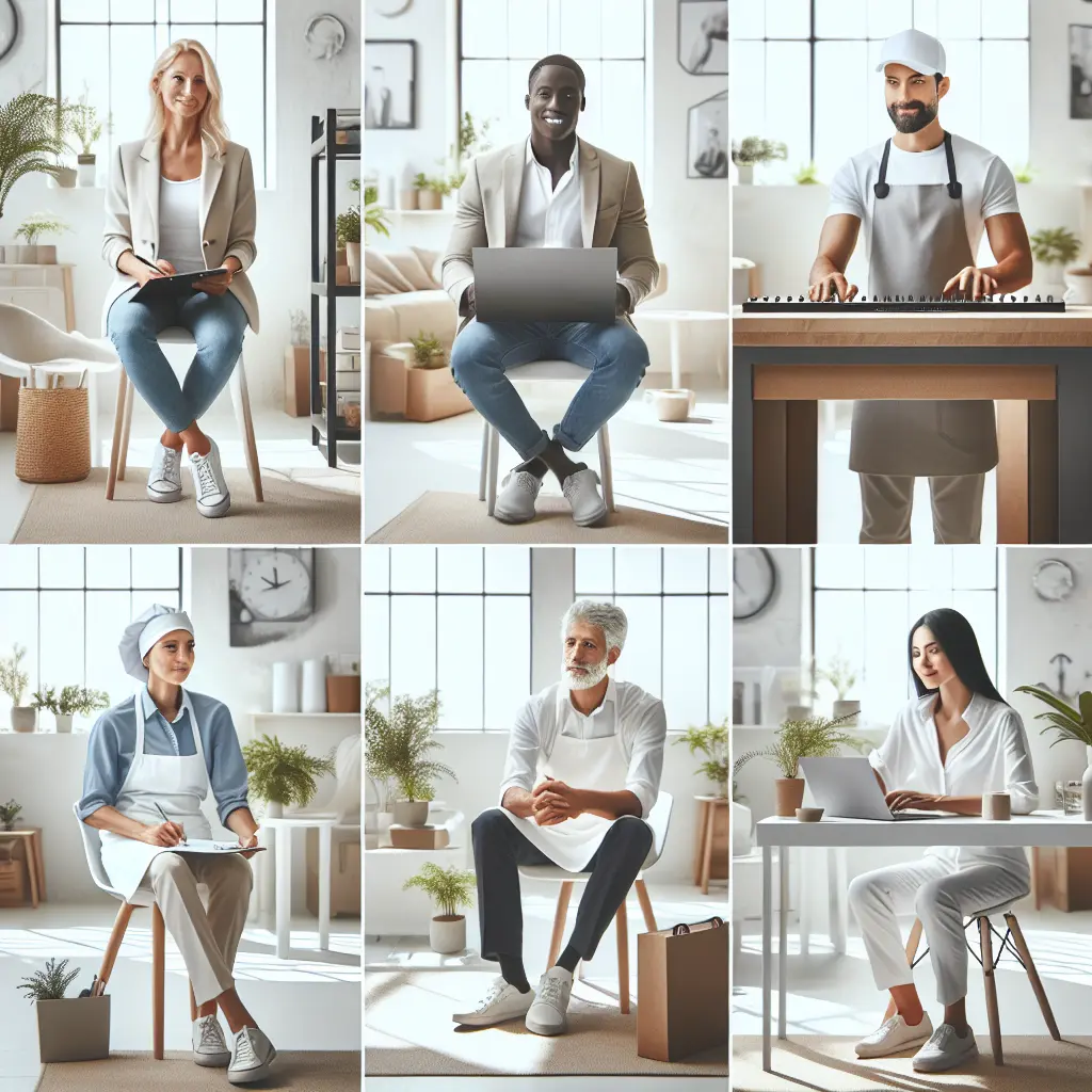 Organized home office